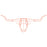 White Longhorn accessory by Bend Goods, USA-made, featuring sleek metal design and modern style for home decor or fashion.