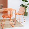 Black Ethel Chair by Bend Goods, stylish seating with a modern design, made in the USA, featuring a sleek metal frame.