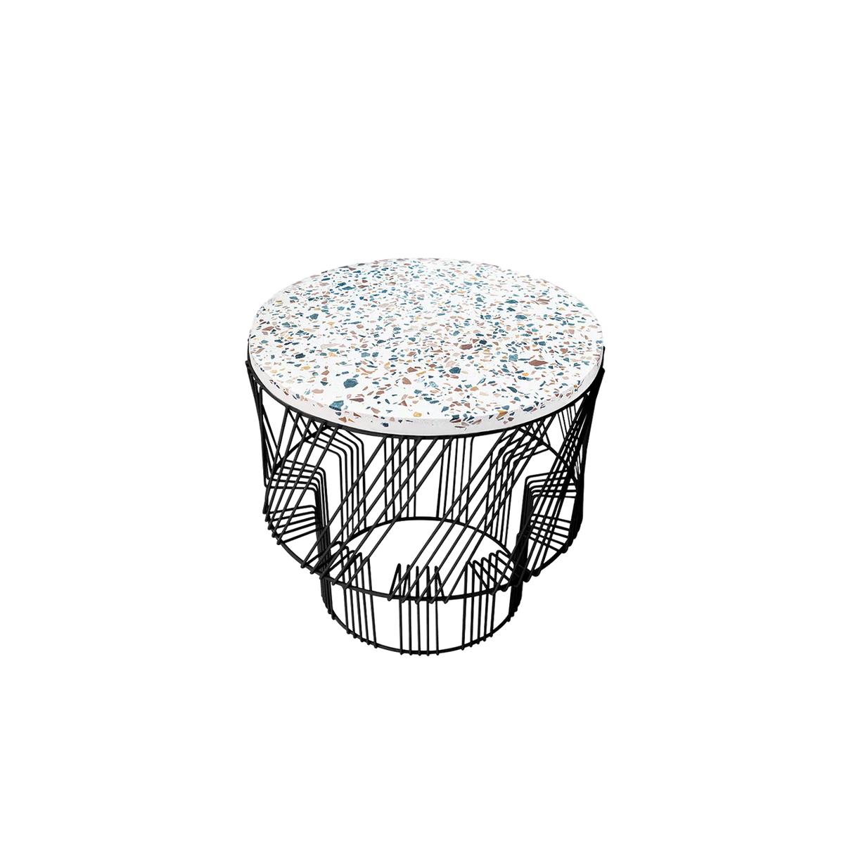 Table en Terrazzo par Bend (Fabriquée aux États-Unis)