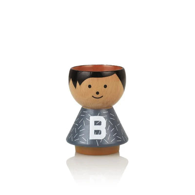 Bordfolk Egg Holders A-Z Boy by Lucie Kaas