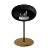 Le Feu Steel Low Dome - Black by Le Feu