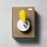 Birdie Pro accessories packaging with enlarged Birdie logo on yellow background, showcasing product branding and design.