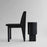 Brutus Slim Dining Chair - Coffee by 101 Copenhagen