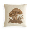 Botanist Large Mushrooms Beaded Pillow by Jonathan Adler