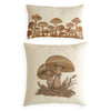 Botanist Mushrooms Field Beaded Pillow by Jonathan Adler