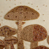 Botanist Mushrooms Field Beaded Pillow by Jonathan Adler