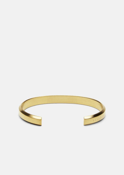 Skultuna Icon Cuff - Matte Gold Plated by Skultuna
