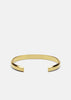 Skultuna Icon Cuff - Matte Gold Plated by Skultuna