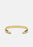 Skultuna Icon Cuff - Matte Gold Plated by Skultuna