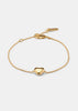 Heart Bracelet - Gold Vermeil by Skultuna