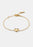 Heart Bracelet - Gold Vermeil by Skultuna