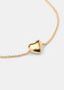 Heart Bracelet - Gold Vermeil by Skultuna