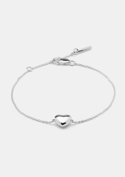 Heart Bracelet - Sterling Silver by Skultuna
