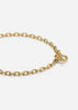 Unité Chain Bracelet Thin - Gold Plated by Skultuna