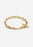 Unité Vector Chain Bracelet - Gold Plated by Skultuna