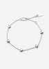 Heart Petit Bracelet - Sterling Silver by Skultuna
