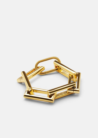 Relier Bracelet - Gold Plated by Skultuna
