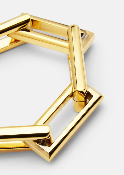Relier Bracelet - Gold Plated by Skultuna