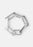 Silver plated Relier bracelet by Skultuna, showcasing a sleek, minimalist accessories design with a smooth, polished finish.