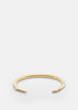Opaque Objects Cuff - Matte Gold Plated by Skultuna