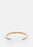 Opaque Objects Cuff - Matte Gold Plated by Skultuna