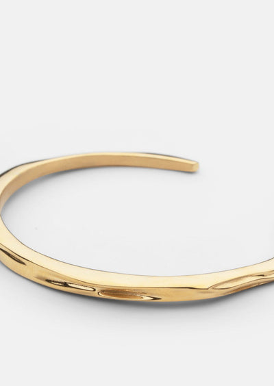 Opaque Objects Cuff - Gold Plated by Skultuna