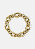 Cuba Chain Bracelet - Gold Plated by Skultuna
