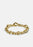 Cuba Chain Bracelet - Gold Plated by Skultuna