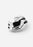 Silver plated Écume De Mer bangle by Skultuna, showcasing a sleek, textured design on a polished accessory bracelet.