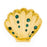 Brass Clam Shell Tray by Jonathan Adler