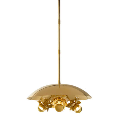 Brass Flower Pendant by Jonathan Adler