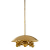 Brass Flower Pendant by Jonathan Adler