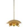 Brass Flower Pendant by Jonathan Adler