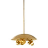 Brass Flower Pendant by Jonathan Adler