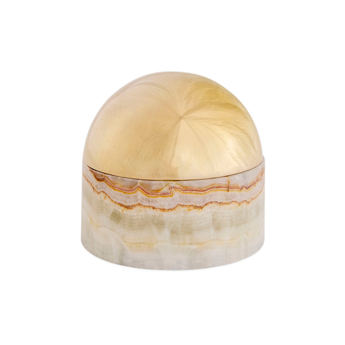 Globo Medium Onyx Box by Jonathan Adler