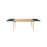 PURE Dining Table Length 140 by Bruunmunch