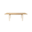 PURE Dining Table Length 140 by Bruunmunch