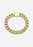 Gold plated Grande Paul Chain Bracelet by Skultuna, showcasing a stylish accessory with linked chain design.
