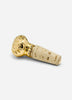 Skultuna Lisa Larson lion-shaped wine stopper accessory featuring a detailed lion design in metal craftsmanship.