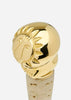 Skultuna Lisa Larson Lion wine stopper accessory featuring a detailed lion figure in metal, designed for wine bottle sealing.