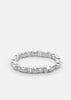 Silver plated Velo Chain Bracelet by Skultuna, featuring sleek chain links and minimalist design, perfect for stylish accessories.