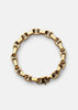 Gold-plated Velo Chain Bracelet by Skultuna, showcasing a stylish accessories piece with intricate chain links.