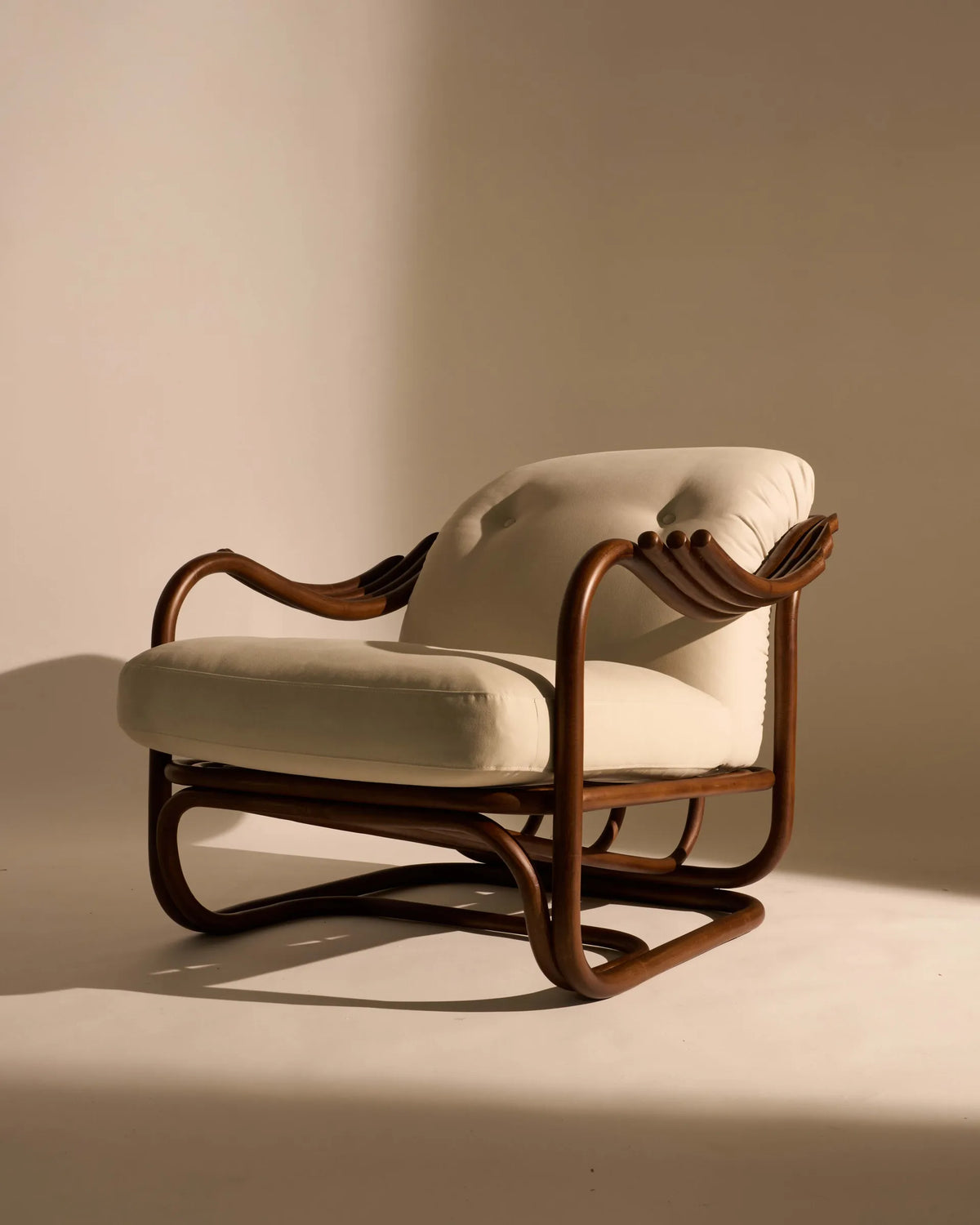 Poltrona Tria Lounge Chair by Gubi