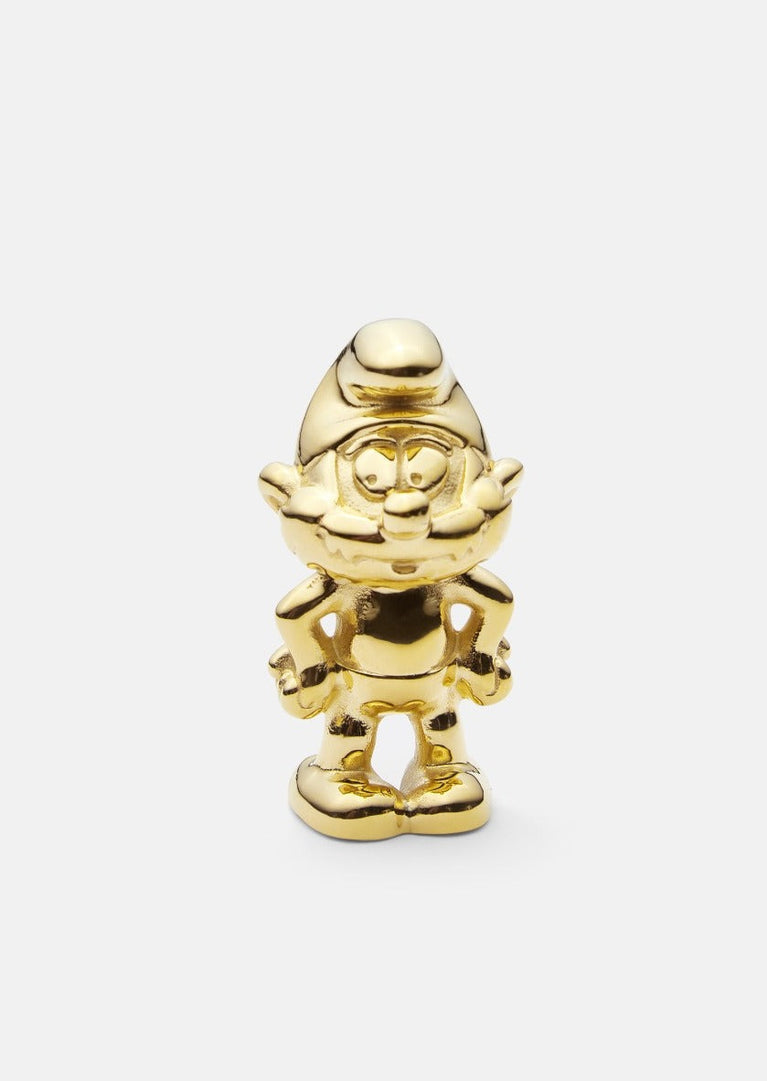 Skultuna Papa Smurf accessory featuring a detailed Smurfs character design in a collectible decorative piece.