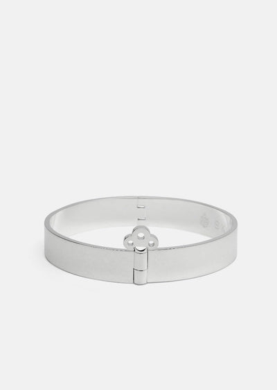 Key Lock Bangle - Silver Plated by Skultuna