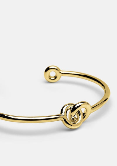 Together Petit Cuff - Gold Plated by Skultuna