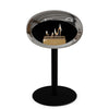 Le Feu Steel Low Dome - Chromed Silver by Le Feu