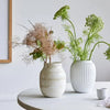 Omaggio Large Ceramic Vase - Mother of Pearl by Kähler