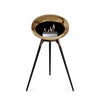 Le Feu Ground High Dome - Chromed Rose Gold by Le Feu