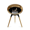 Le Feu Ground Low Dome - Chromed Rose Gold by Le Feu